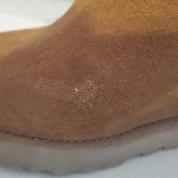 UGG Femme Mini Suede Ankle Wedge Boots - Picture 4 of 16